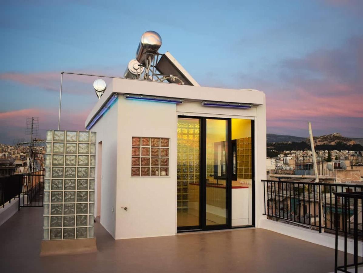 Rooftop Studio Breathtaking Views By Ghh Athènes Extérieur photo