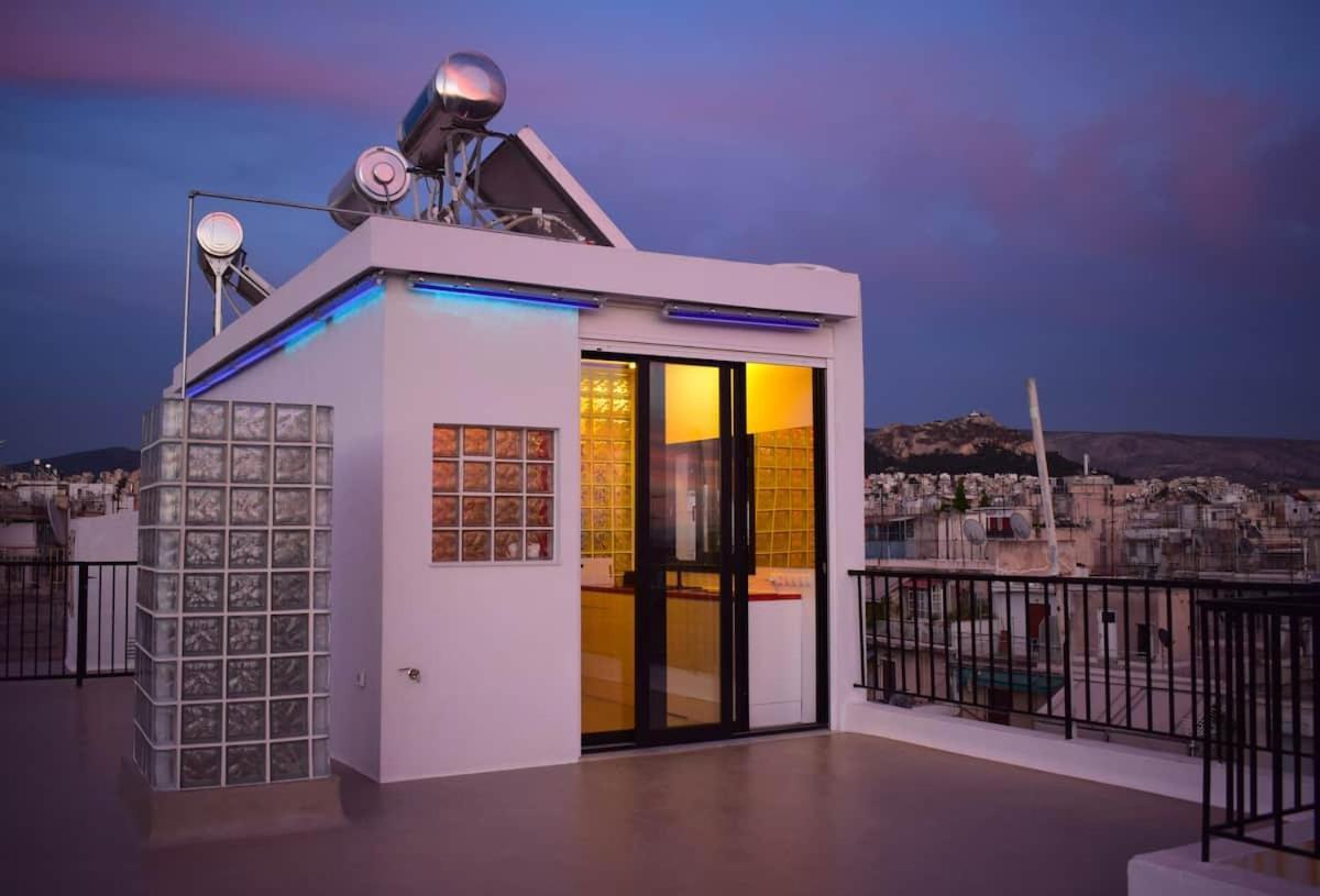 Rooftop Studio Breathtaking Views By Ghh Athènes Extérieur photo